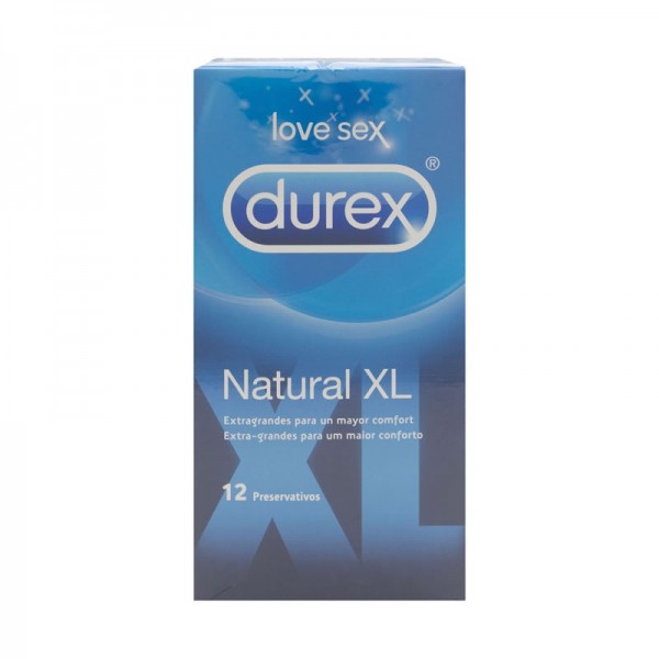 Durex Preservativos Natural XL