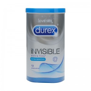 Durex Preservativos Invisible Extra Fino