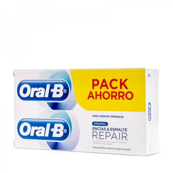 Oral-B Pasta Encías & Esmalte Repair Original 2X75ML