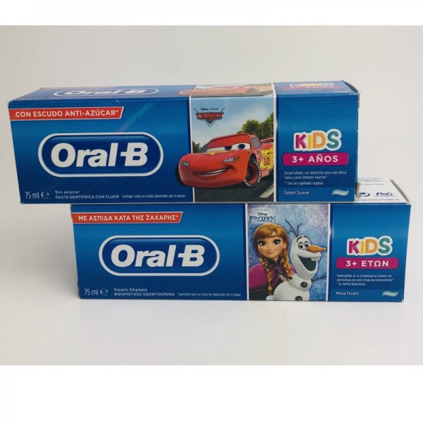 Oral-B Kids Pasta Dental Frozen/Cars 75ML