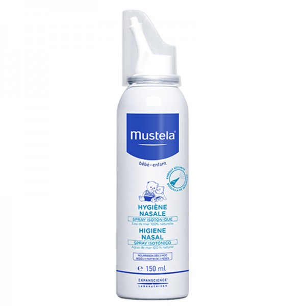 Spray nasal higiene del bebé agua de mar 100% natural