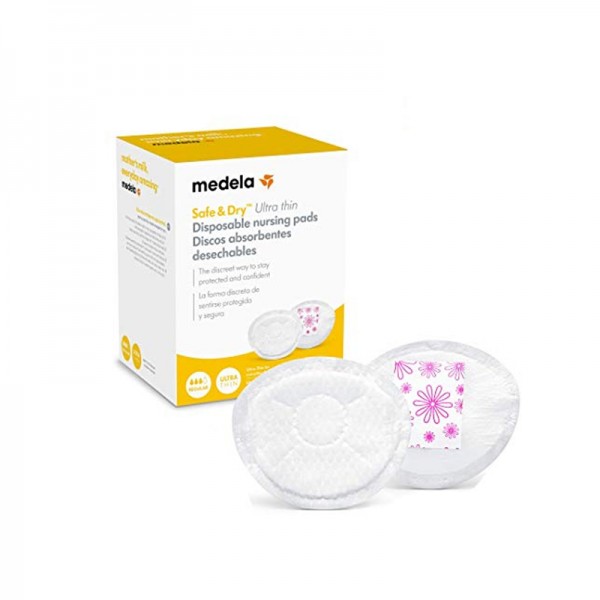 Medela Safe&Dry Discos Absorbentes Desechables 60 Unidades