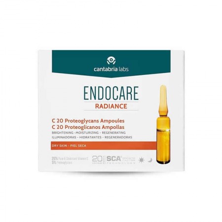 Pack Endocare Radiance C20 Proteoglicanos Ampollas + portampollas