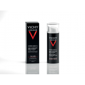 Vichy Homme Hydra Mag C+ Tratamiento Hidratante Antifatiga Rostro y Ojos