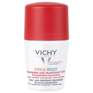 Vichy Stress Resist. Tratamiento Intensivo Anti-Transpirante 72H Desodorante Roll On