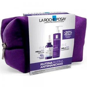 Cofre La Roche Posay Rutina Antimanchas Neceser con Mela B3 Sérum + Mela B3 Cleanser