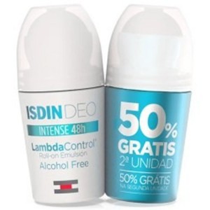 Isdin Deo Lambda Control Free Alcohol Roll On Duplo