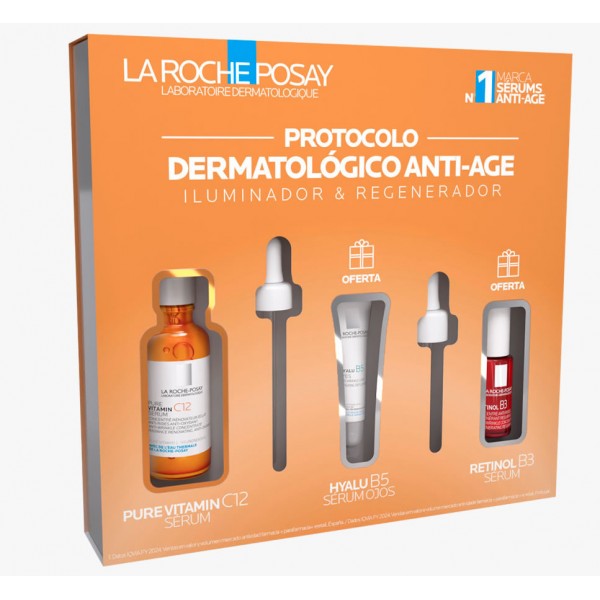 La Roche-Posay Pure Vitamin C10 Sérum Dermatológico Antioxidante La Roche-Posay Pure Vitamin C10 Sérum Dermatológico Antioxidante