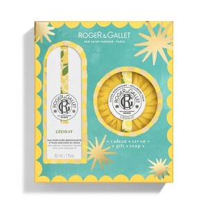 Cofre Roger & Gallet Agua Perfumada Cédrat