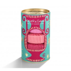 Cofre Roger & Gallet Cofre Jabones Rojo Perfumados Bienestar