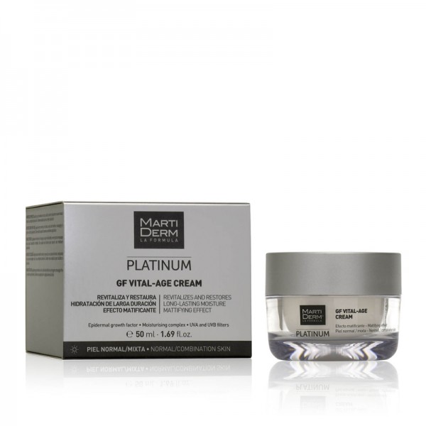 Martiderm Platinum GF Vital-Age Cream Piel Normal y Mixta Martiderm Platinum GF Vital-Age Cream Piel Normal y Mixta