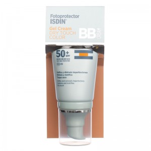 Fotoprotector Isdin Gel Cream Dry Touch Color SPF50+
